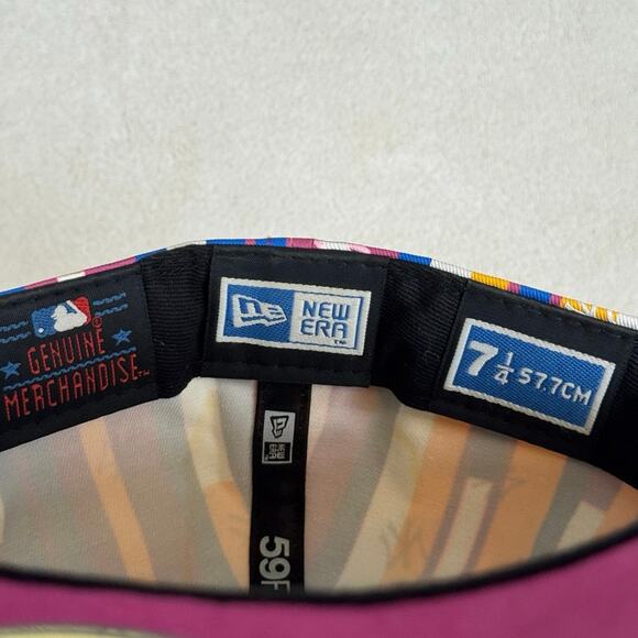 MLB New York Yankees 7 1/4 New Era 59FIFTY Fitted Hat Baseball Cap Streetwear - Picture 7 of 8